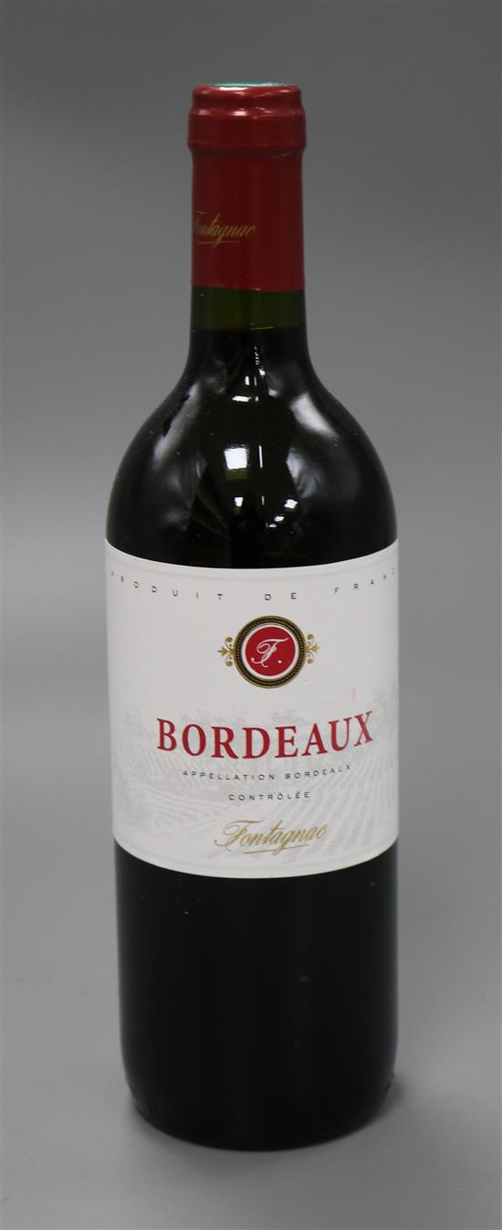 Six bottles of Fontagnac Bordeaux